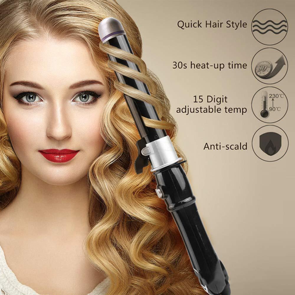 Otating Curling Iron Curling Wand Automatic Hair Curler 30s Instant Heat Auto Hair Waver Hair Styling Irons Otating Curling Iron Curling Wand Automatic Hair Curler 30s Instant Heat Auto Hair Waver Hair Styling Irons